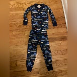 Hanna Andersson Kids Believe Polar Express Pajamas 3T 90cm